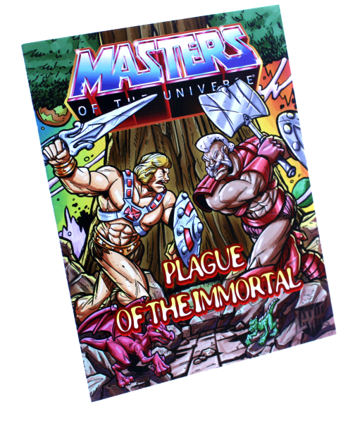 Masters of the Universe Origins US Mini-Comic (Figurenbeilage) zu Geldor von Mattel